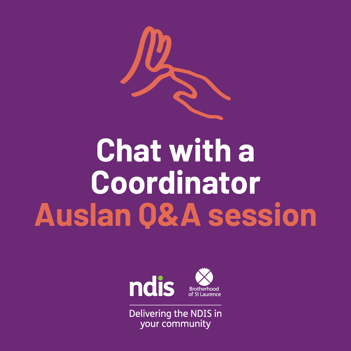 Chat with a Coordinator